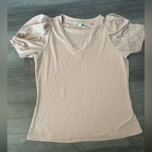 Haute Monde women’s ribbed top Medium